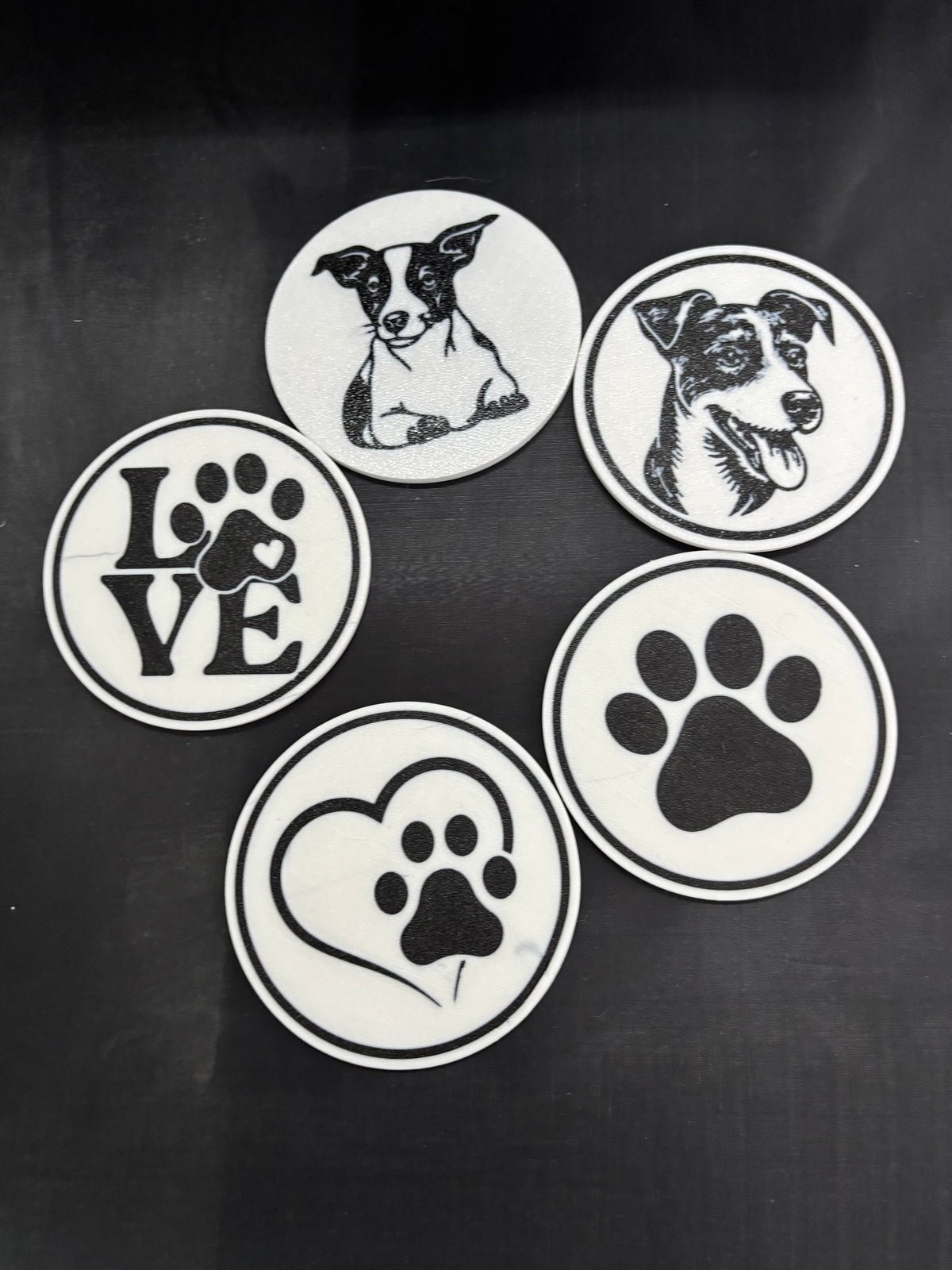 3D Printed Coasters