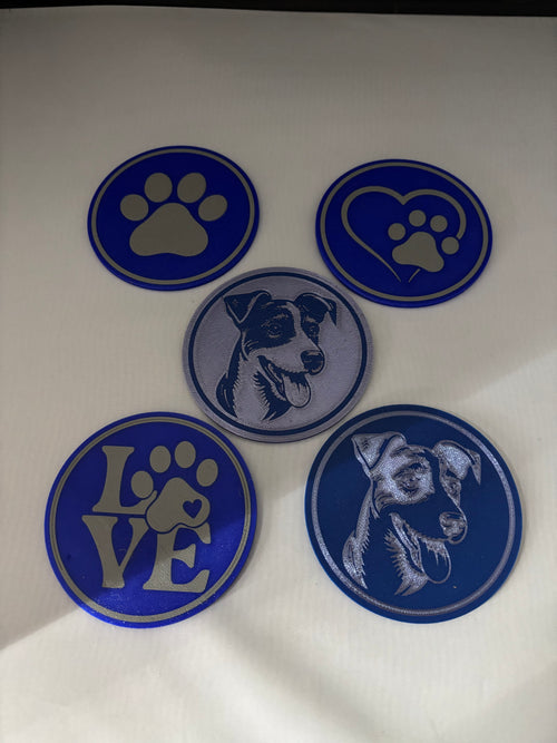 3D Printed Coasters